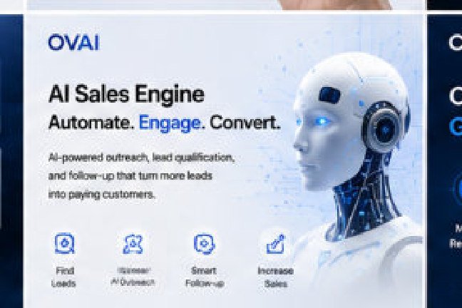 OVAI 品牌视觉:AI 销售引擎