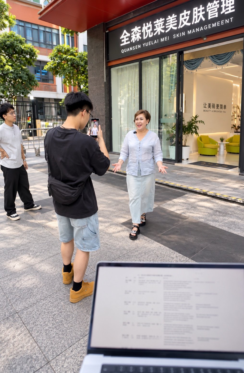 OVAI 自有贸易达人在中国进行外贸内容拍摄